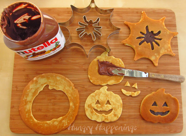 how-to-make-pumpkin-pancakes-using-a-Halloween-cookie-cutter-copy